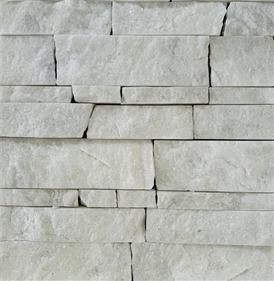 Doğal Taşlı Cephe Beyaz Renk JRSL-043