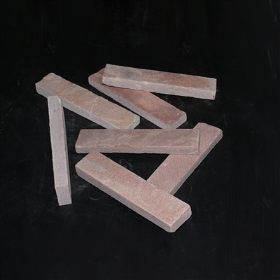 Kırmızı Doğal Kumtaşı Tuğla Kaplama JRST-034