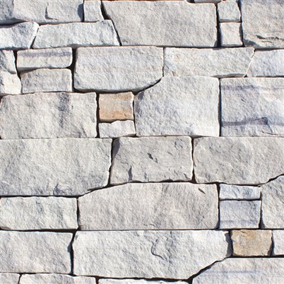 Beyaz Kumtaşı Doğal Taş Paneller Çimento Sırtlı JRN-064